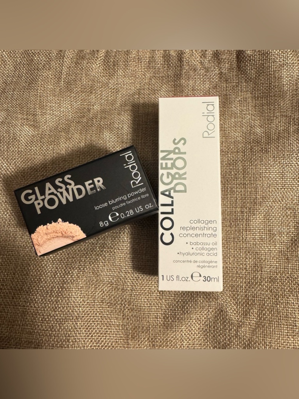 Rodial Glass Powder Loose Setting Powder & Rodial Collagen Drops